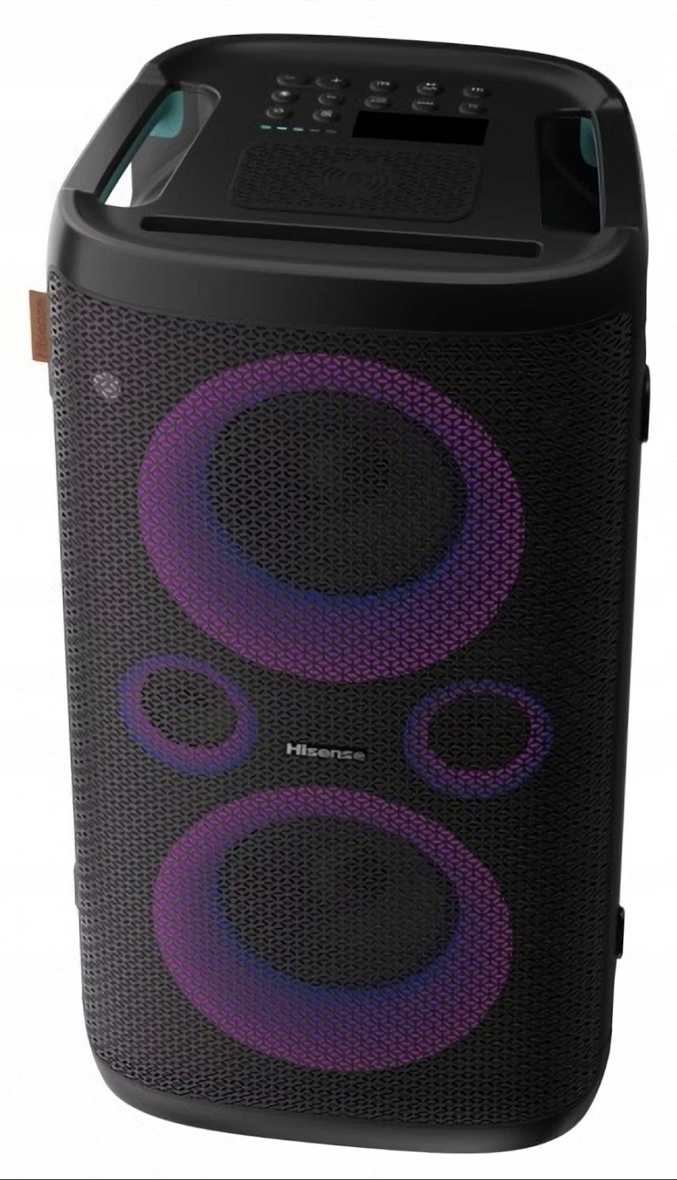 Power Audio HISENSE Party Storm Karaoke Mic Black
