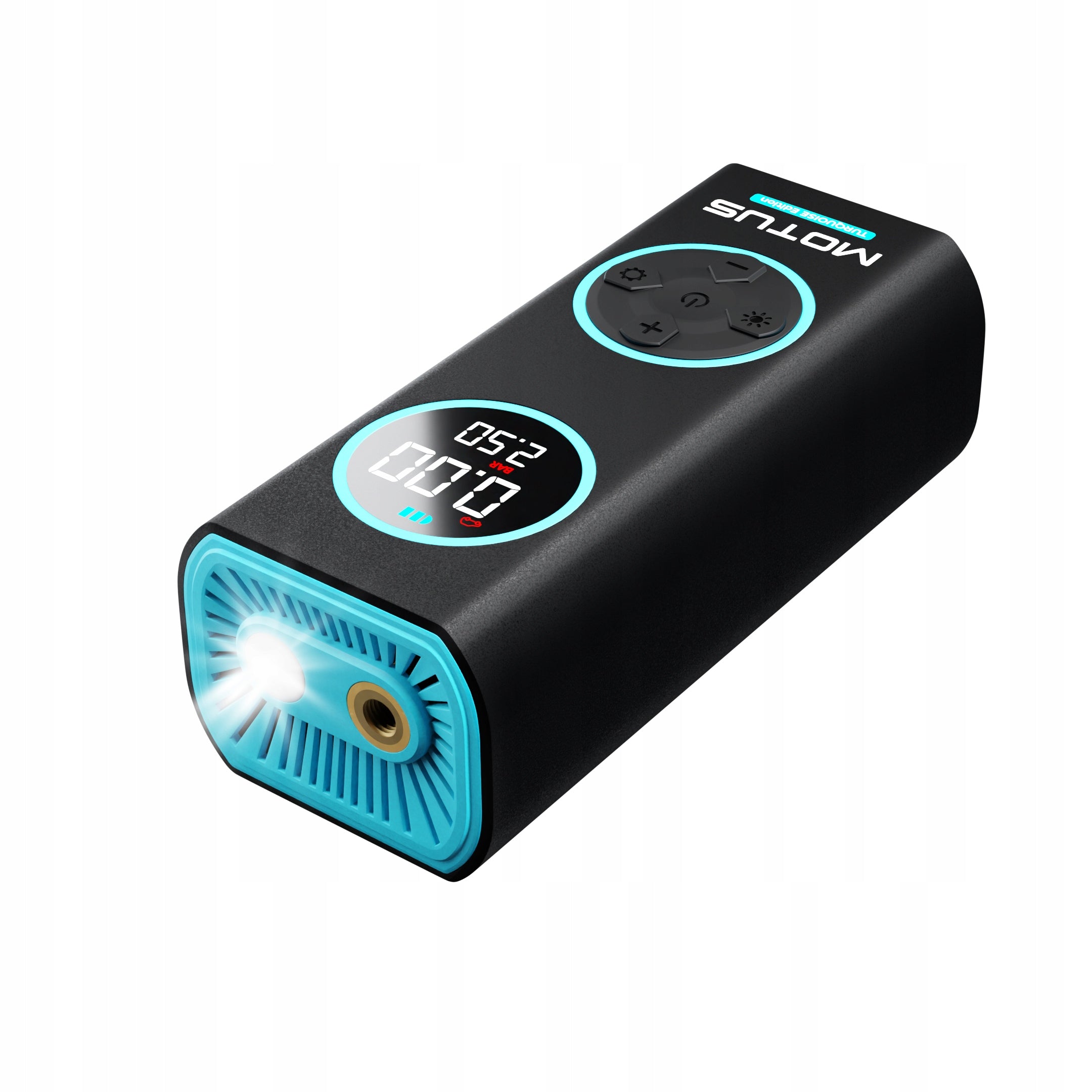 Power Bank Pump Flashlight Motus AirPump Pro Turquoise Edition Brand Motus
