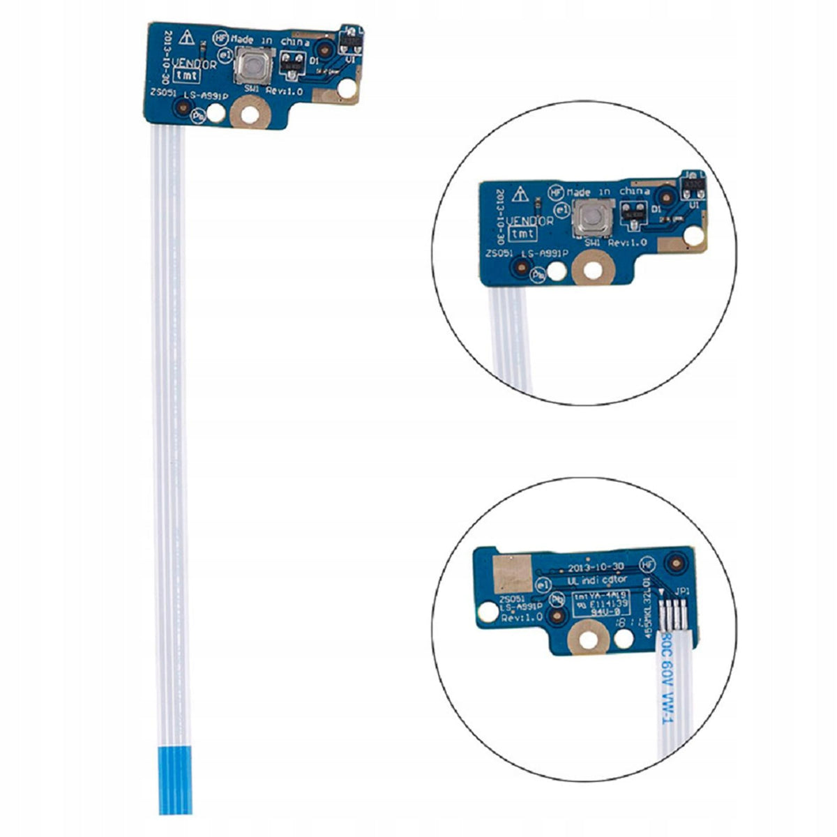 Power Switch Button Board with Cable Spare Parts for HP G R 250 255 G3 Ls Brand no brand