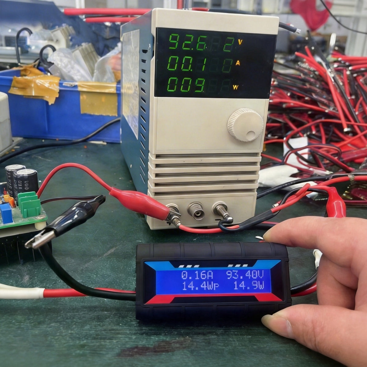 Power meter for photovoltaic panels - Voltage Meter Wattmeter Manufacturer code 6900581231302