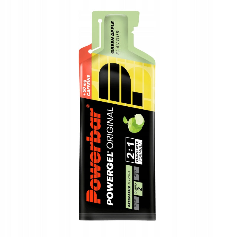 PowerBar Energy Gel with Caffeine Green Apple CAFFEINE Apple Flavour