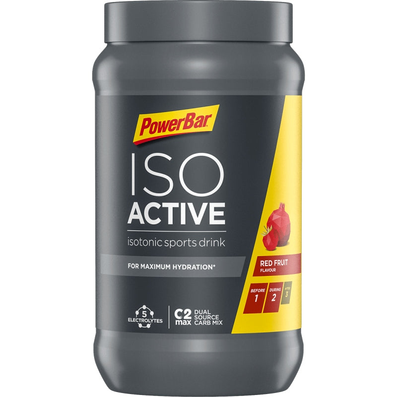 PowerBar Isotonic Drink Powder Isoactive Red Fruit Training 600 g