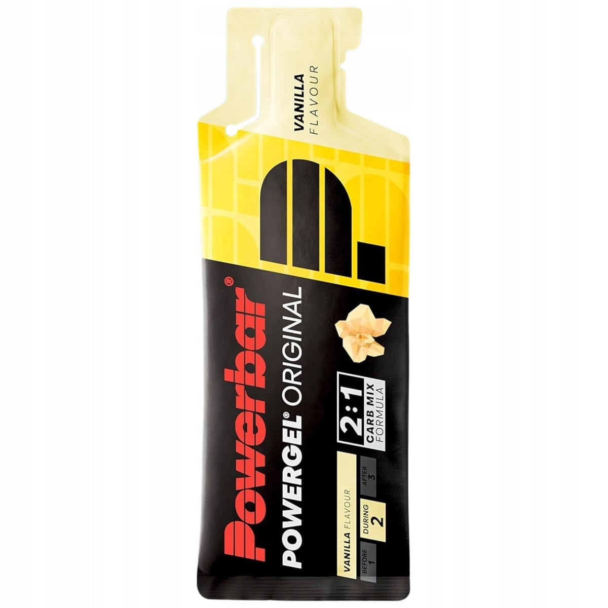 PowerBar PowerGel 6x41ml Energy Gel Running | Vanilla Expiration date at least six months from the date of purchase