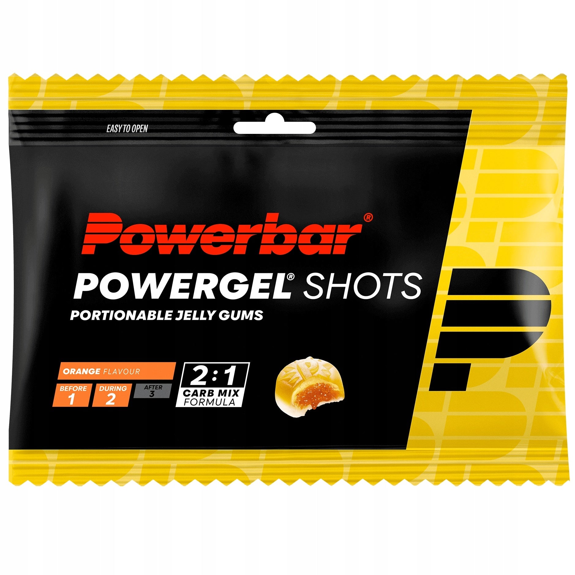 PowerBar orange jelly beans Energy Shoty orange 9 pieces