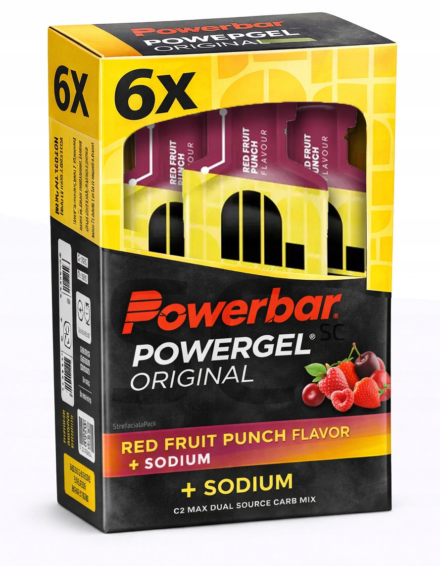 PowerGel Energy Gel Original 6x 41ml | RED FRUIT