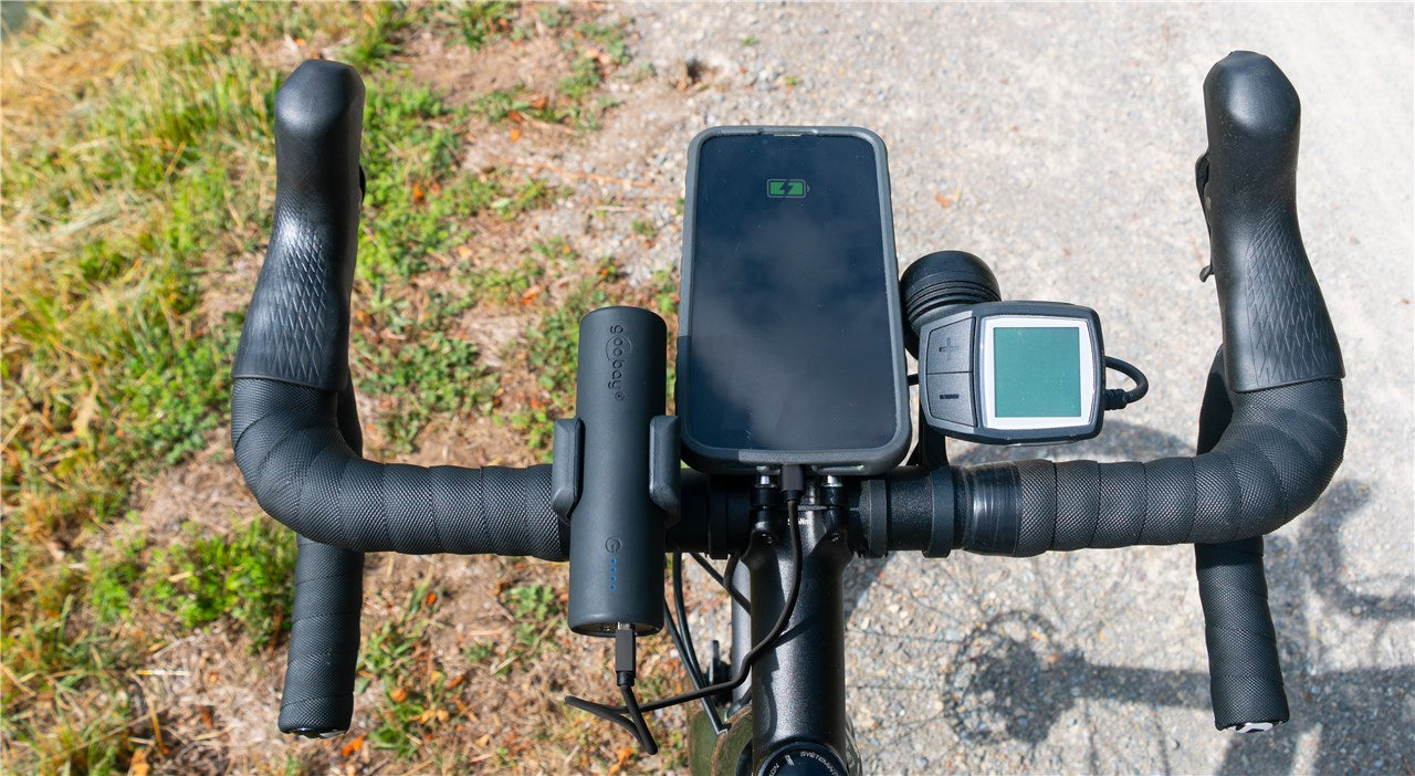 Powerbank Goobay 5000 mAh for bike LED QC PD USB-C Manufacturer code PowerBank5k