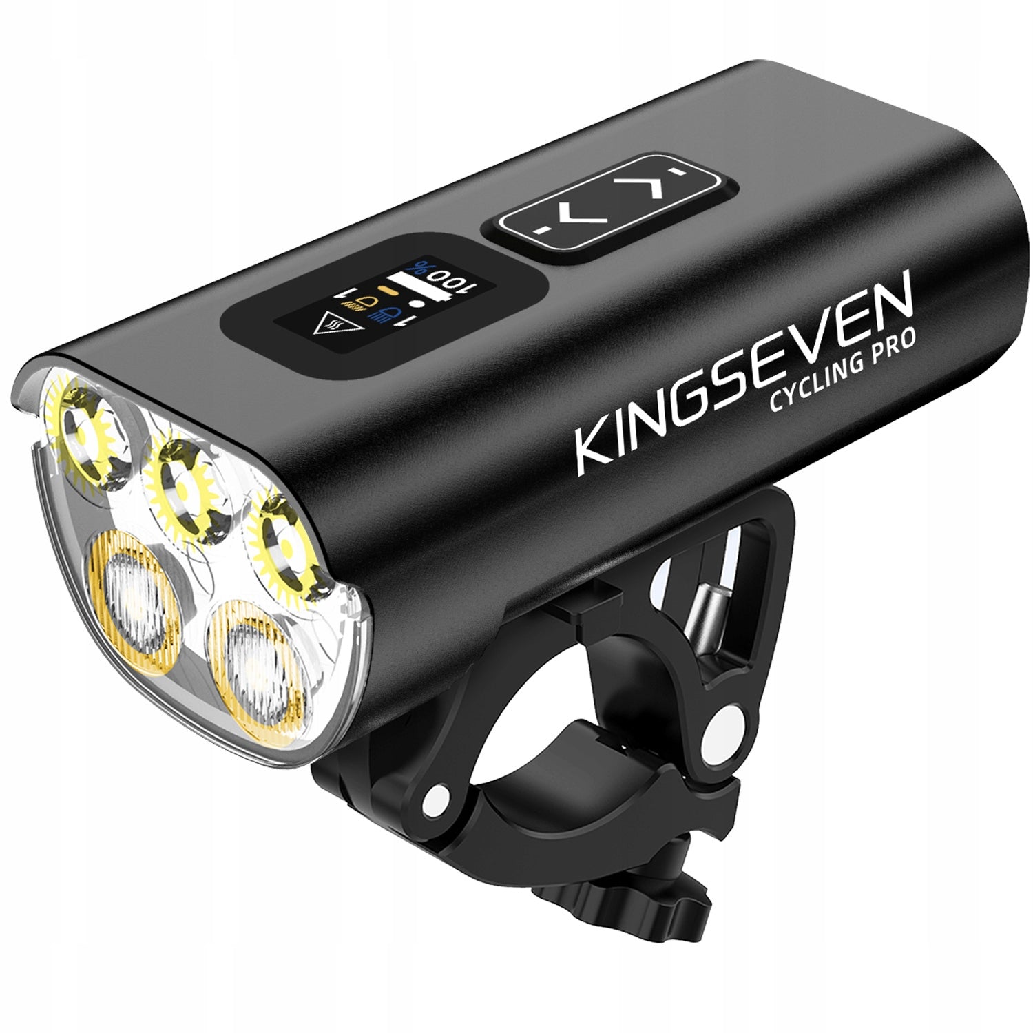 Powerful BICYCLE LIGHT LED light front + rear 2000lm flashlight 10000mAh BICYCLE Packaging status original