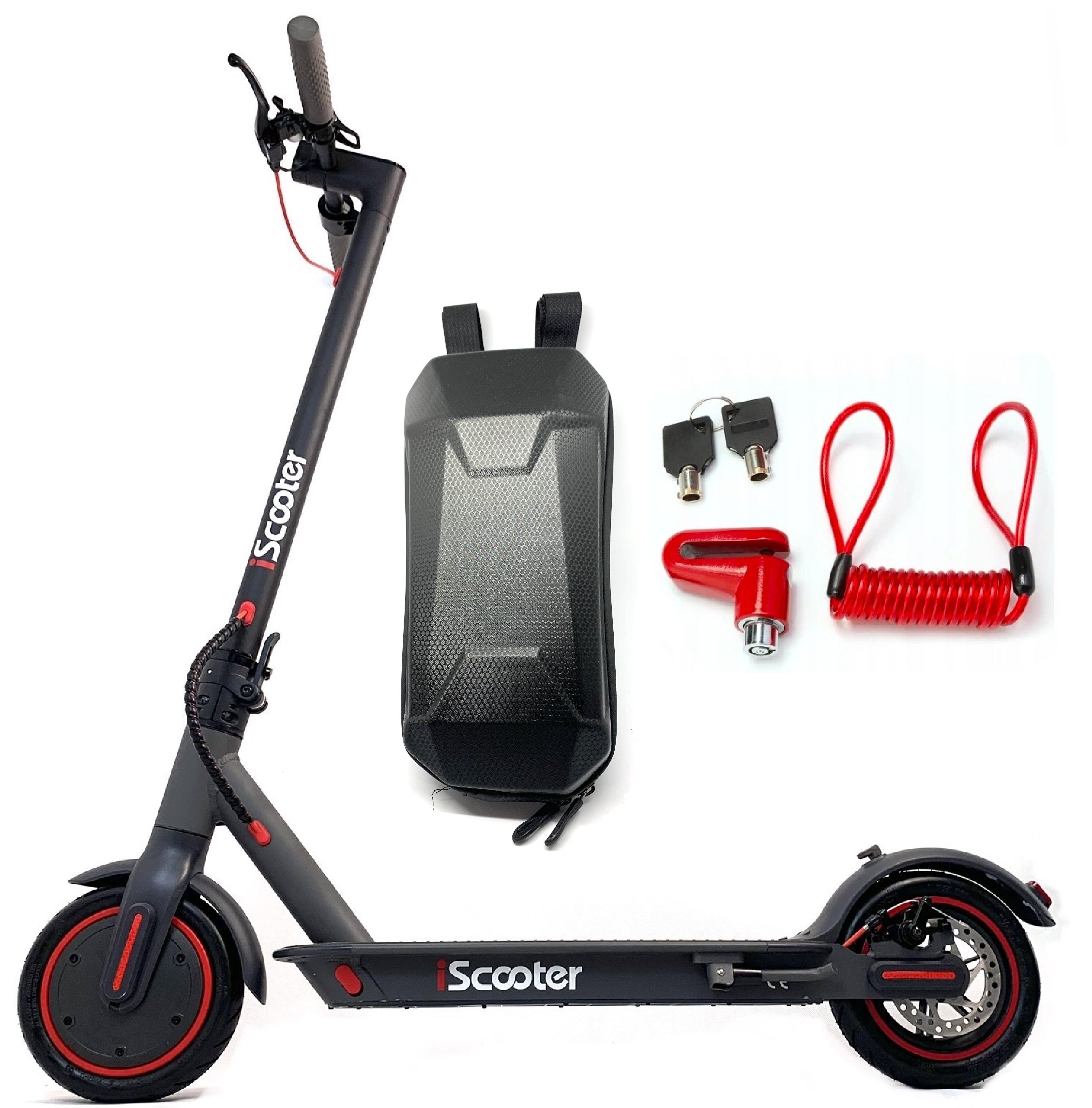 Powerful Electric Scooter For Adults Iscooter 800W +Closure / Bag