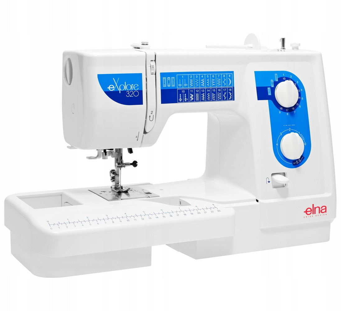 Powerful Elna 320eX mechanical sewing machine + freebie Manufacturer code 320eX