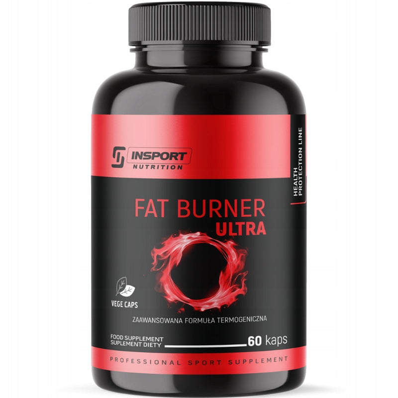 Powerful FAT BURNER 60 Cap SLIMMING Fat Burner Ultra | INSPORT Packaging status original