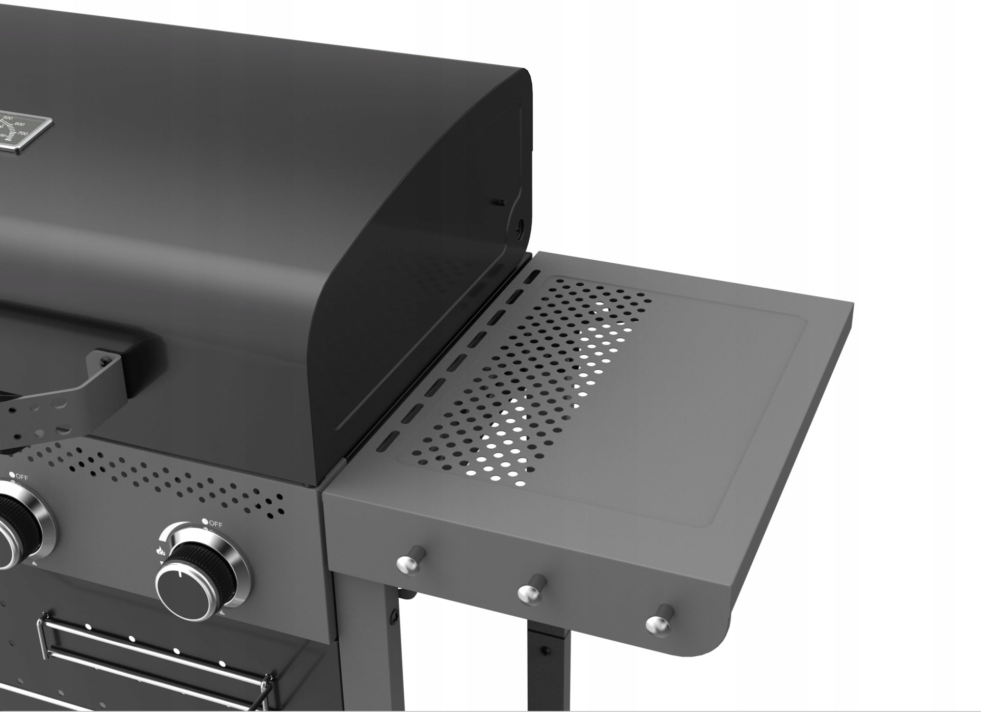 Powerful Garden Gas Grill 4 Burners Corciano Camila 10KW Brand Corciano