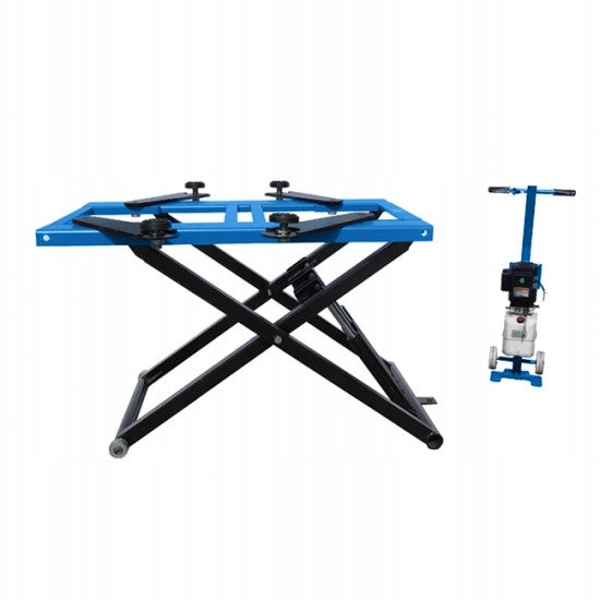 Powerful mobile scissor lift QJY-S3-230V EAN (GTIN) 5903089602071