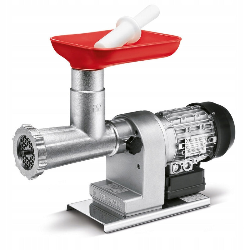 Powerful wolf for grinding meat, TC-22 EL ECO Elegant Tre Spade machine