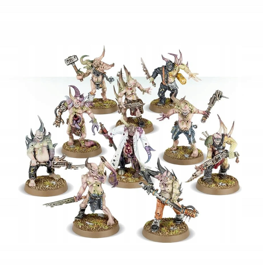 Konstruktorius Death Guard Poxwalkers Games Workshop, 24 d.