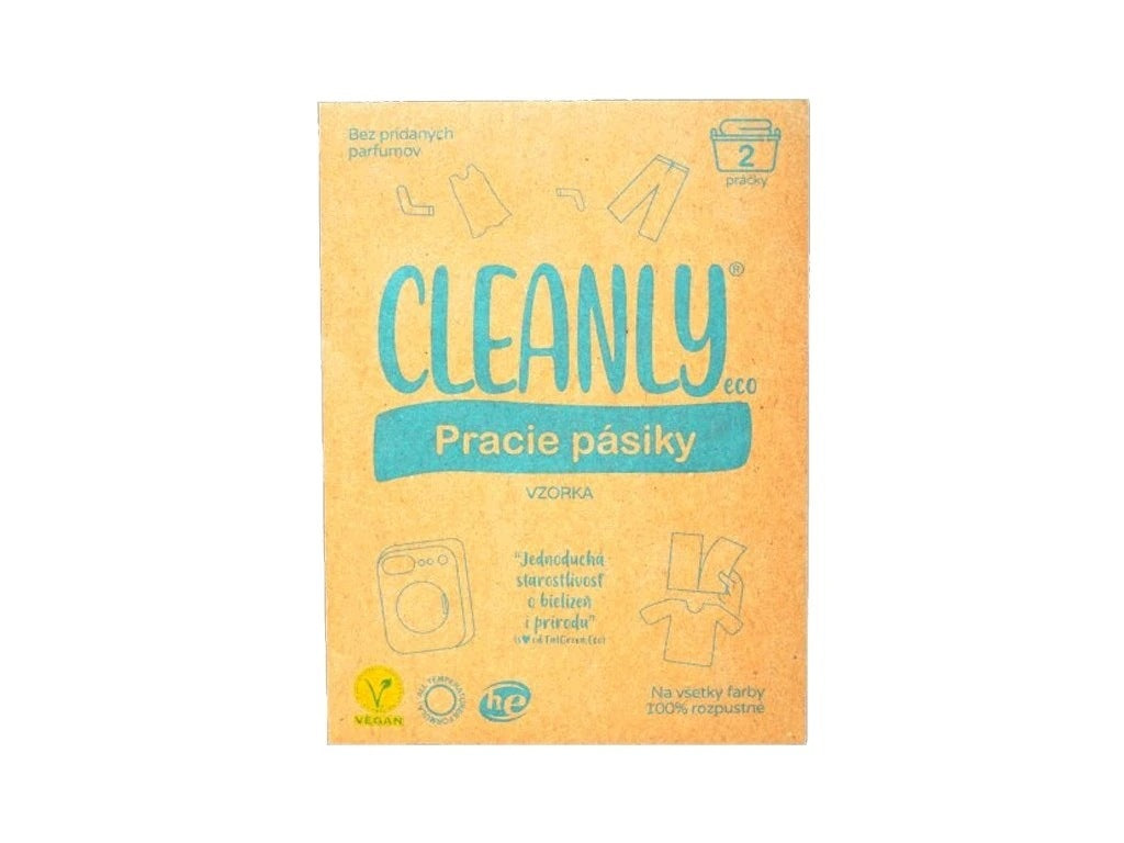 Pracie pásiky Cleanly, Vzorka