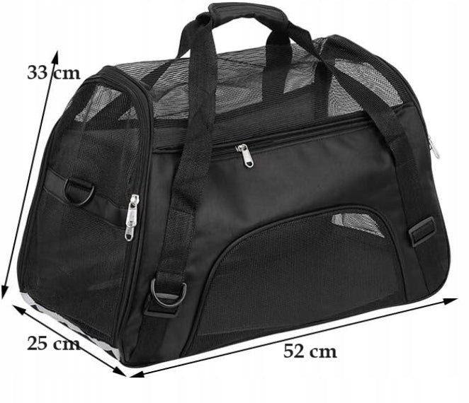 Practical Travel BAG for Cat Rabbit TRANSPORTER + Soft MAT 52x33 Kind carrier