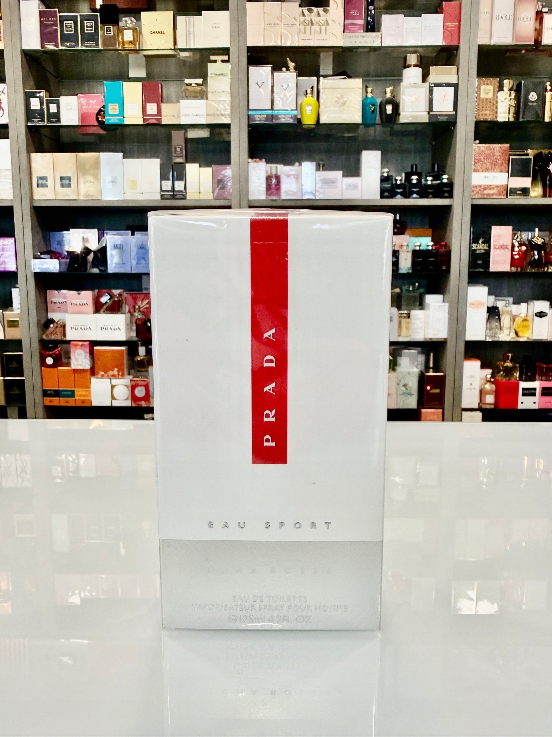 Prada Luna Rossa Eau Sport 125ml eau de toilette male EDT Manufacturer code 8435137750795
