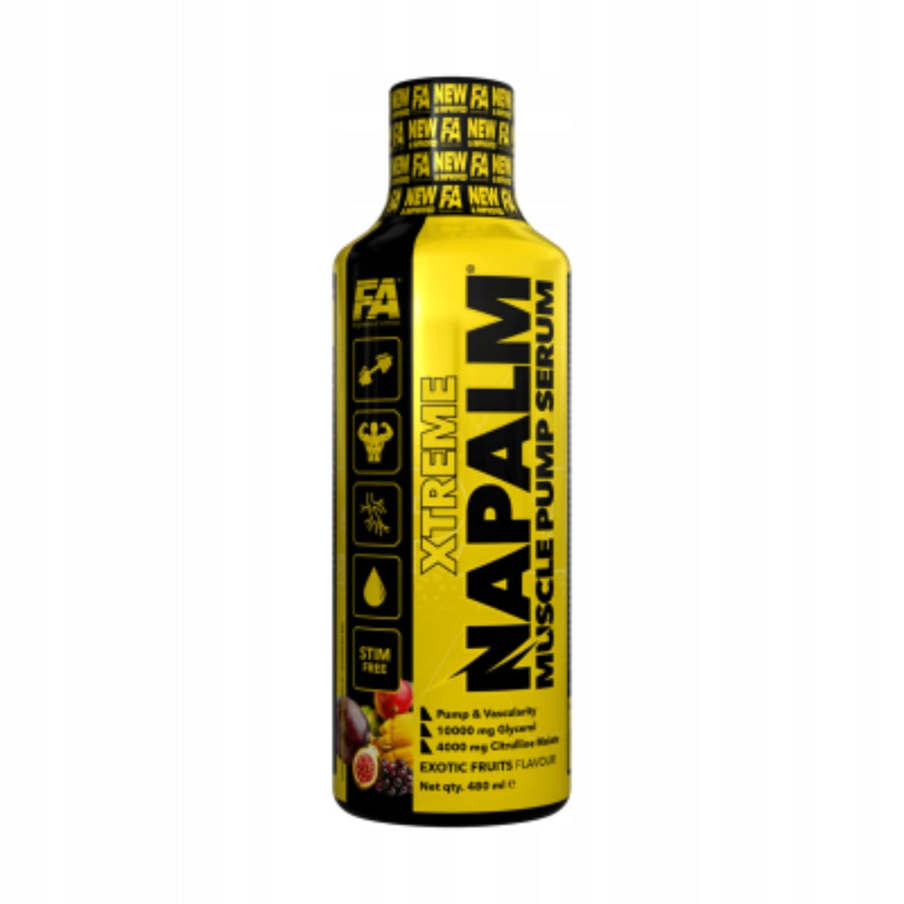 Pre-workout Conditioner Fitness Authority Multicomponent Liquid 480 g