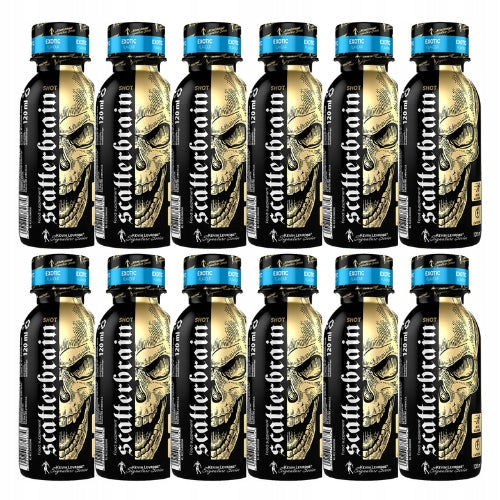 Pre-workout KEVIN LEVRONE Scatterbrain Shot 12 pcs Exotic Caffeine Packaging status original