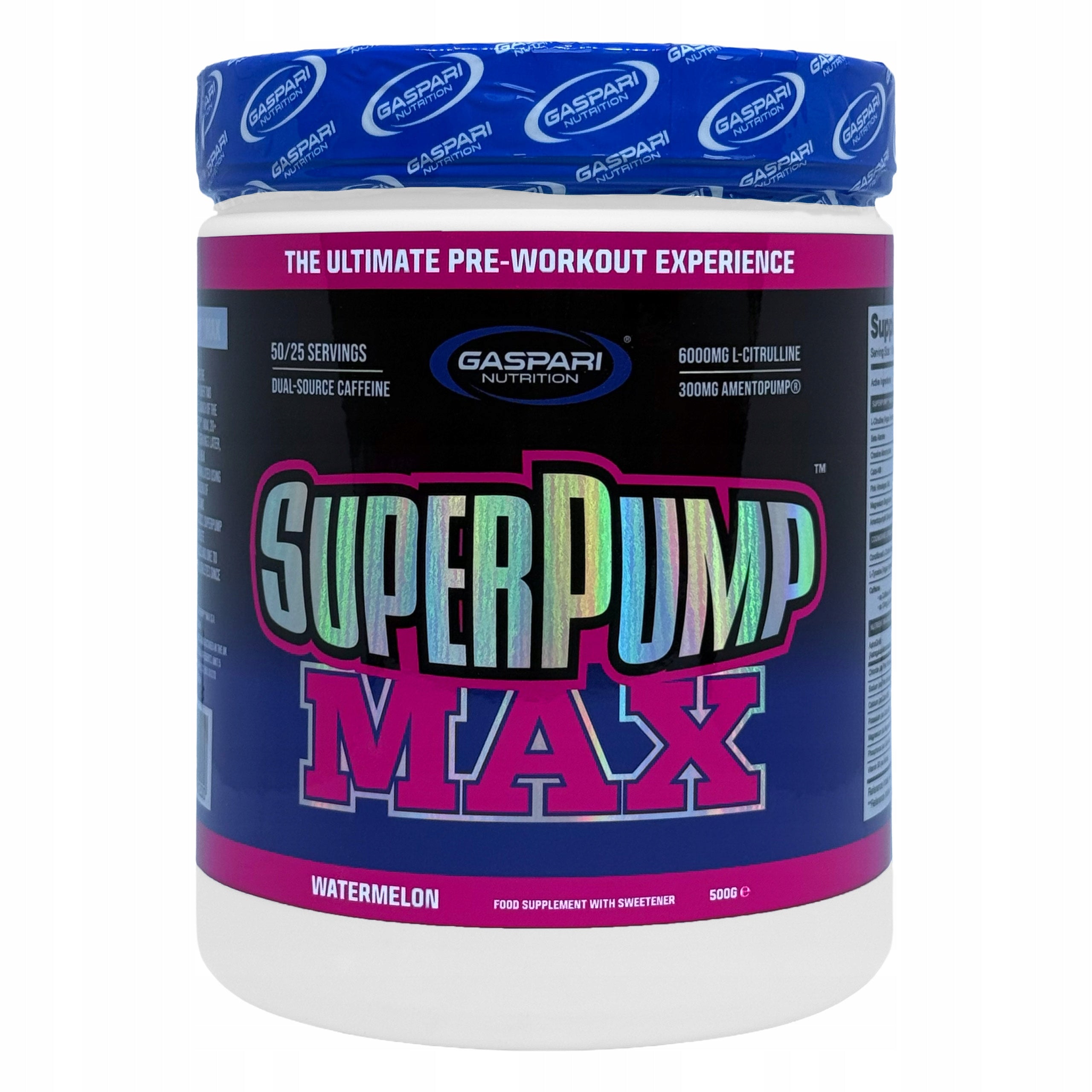 Pre-workout Super Pump Max 500g Pump Booster GASPARI Watermelon