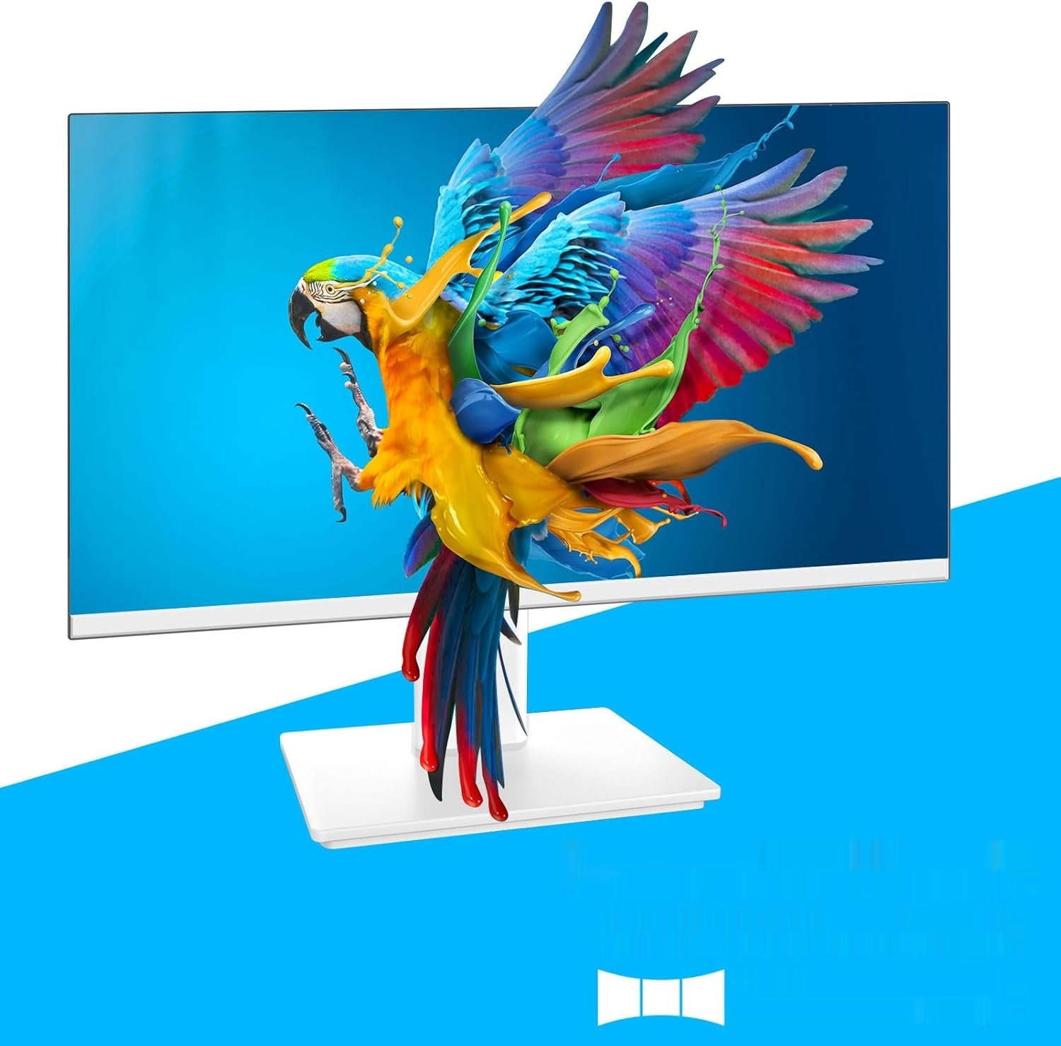 Prechen 24" FHD 1920 x 1080 Computer Monitor, 75 Hz, VA, White Brand no brand