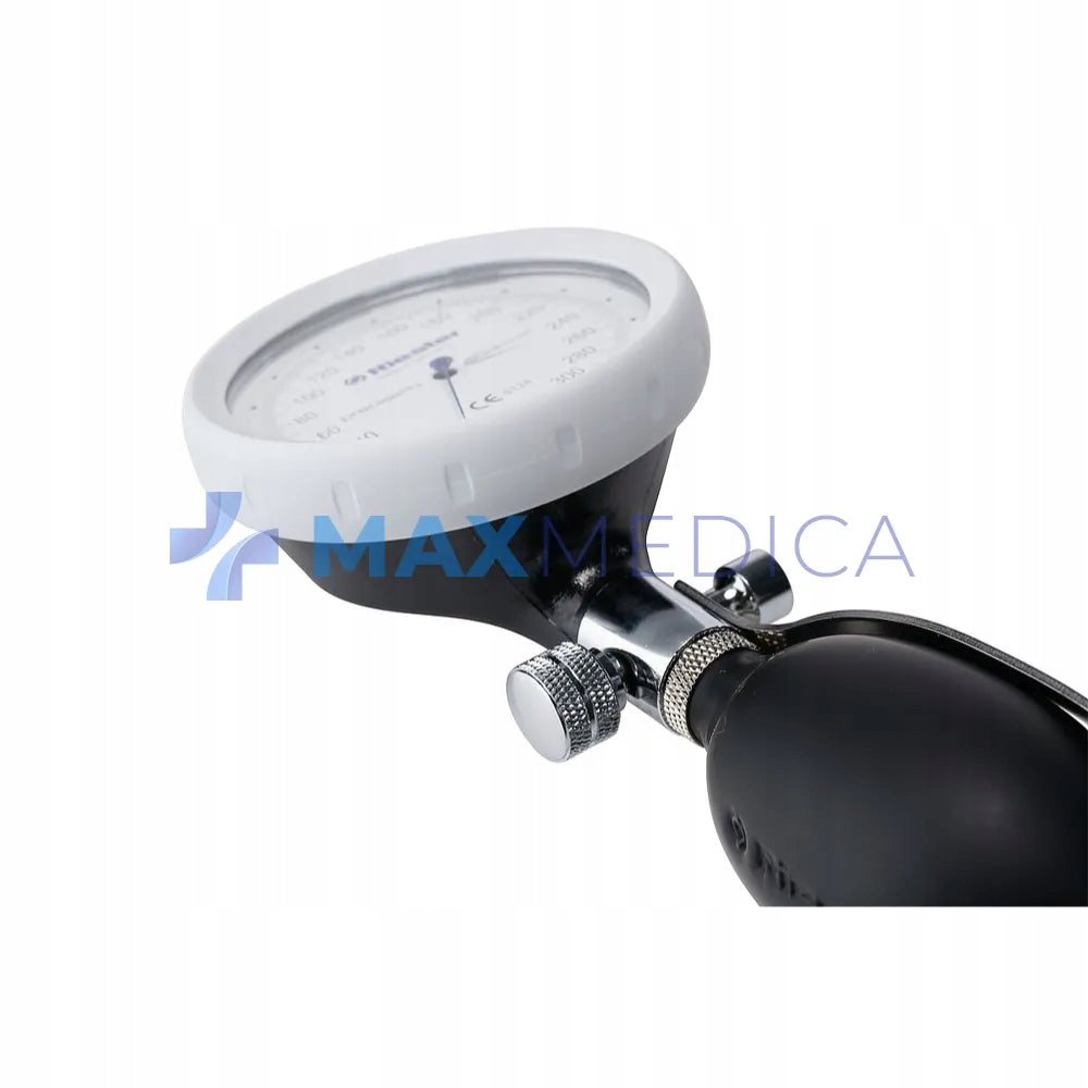 Precisa N shock-proof clock blood pressure monitor (babyphon) , 3 cuffs Manufacturer of a medical device Riester