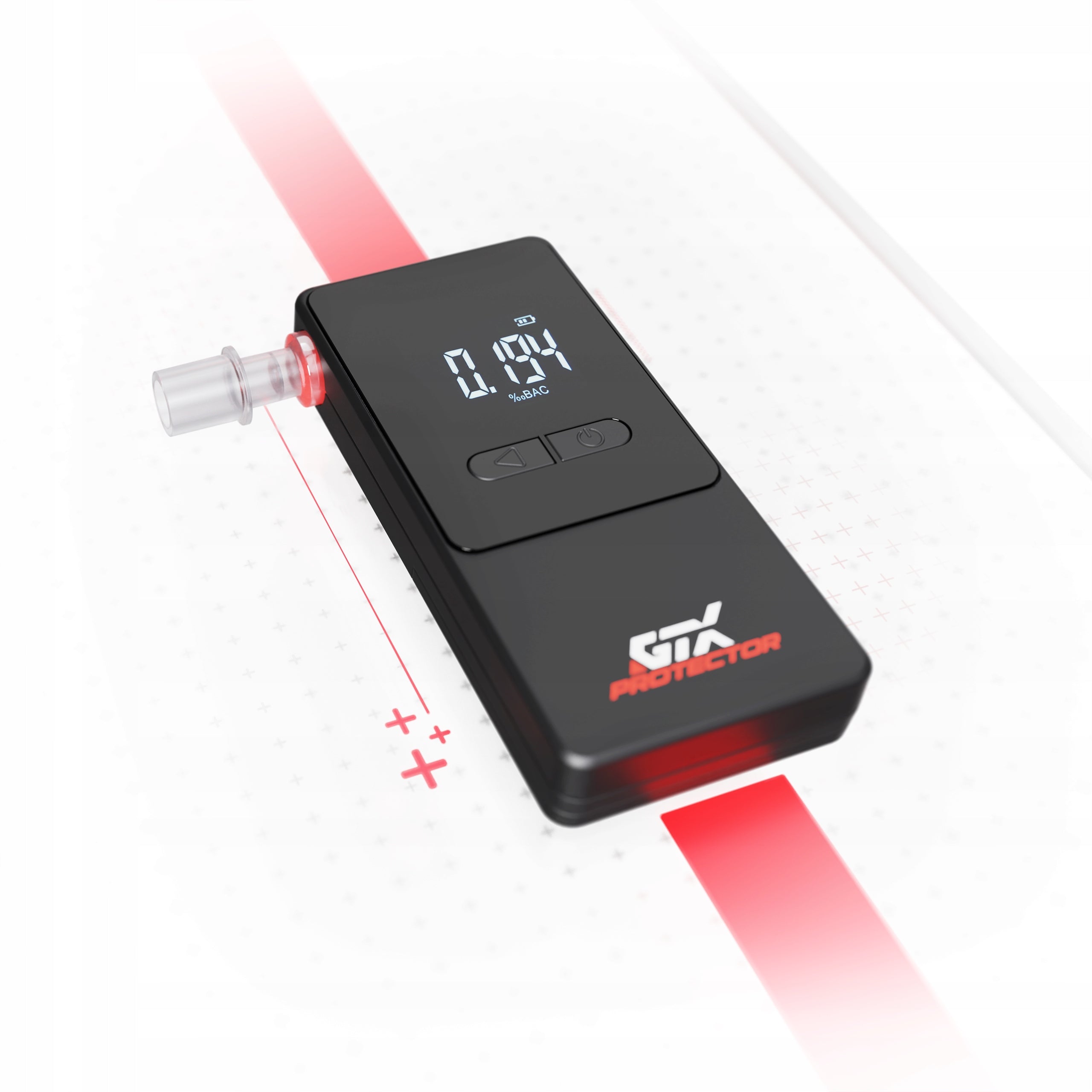 Precise breathalyzer GTX PROTECTOR + MOUTHPIECES + Free Calibration + HOLOGRAM Brand GTX