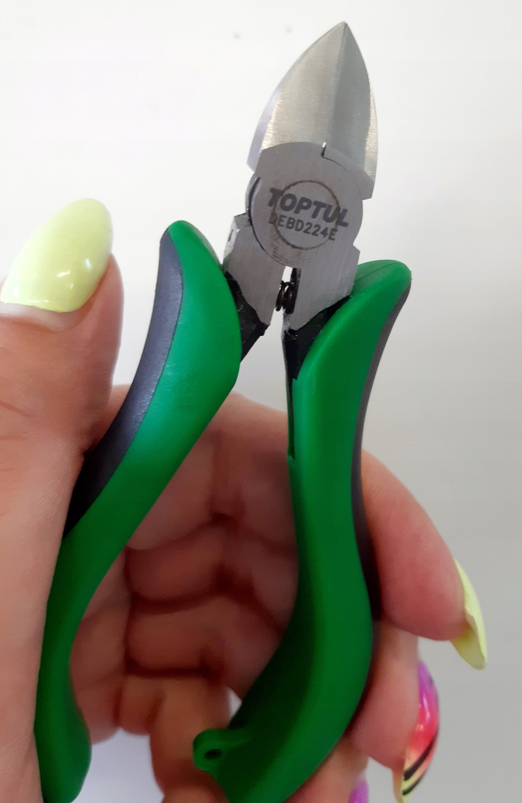 Precision 4.5" 115mm Diagonal Cutting Pliers TOPTUL DEBD224E Length 115 mm