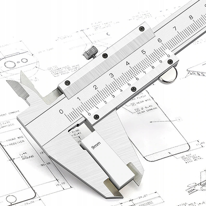 Precision Nonius Caliper for Home Use Silver 150mm Brand RETOO