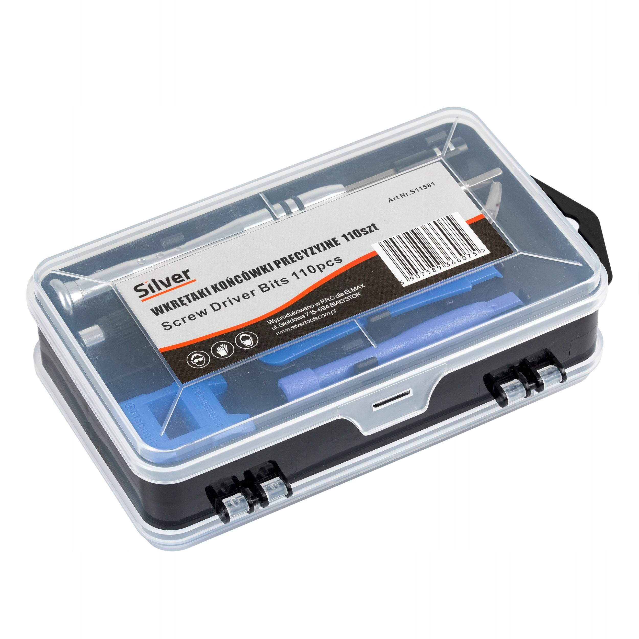 Precision screwdrivers bits imbus torx 110el Brand SilverTools