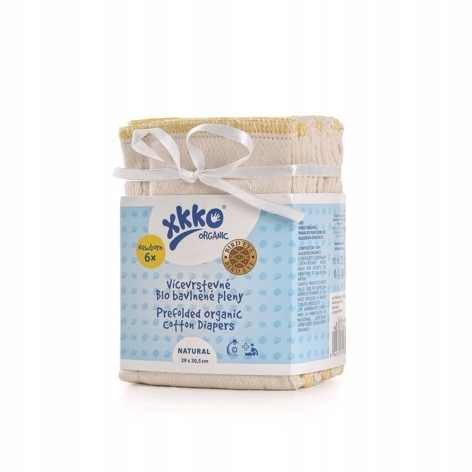Prefold XKKO Bird Eye - newborn size, 1 pc.