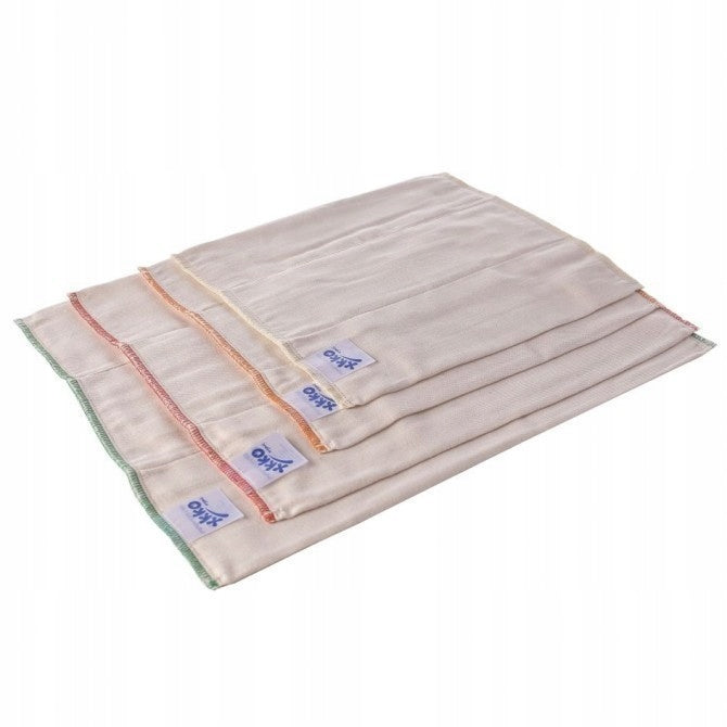 Prefolds of unbleached organic cotton (4/8/4) - size Infant, 1 pc. Kind other