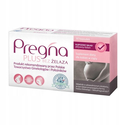 Pregna Plus without iron, capsules, 30 pcs.