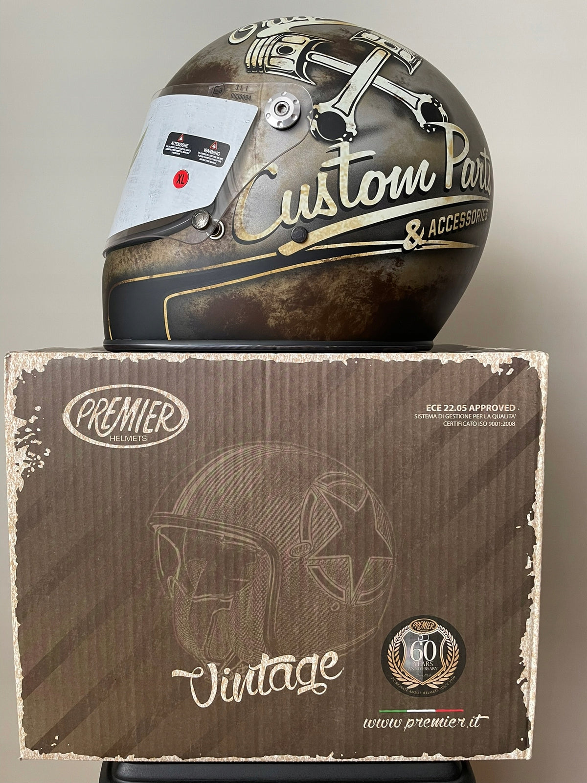 Premier Helmets TROPHY OP 9 BM XL motorcycle helmet EAN (GTIN) 8056098325541