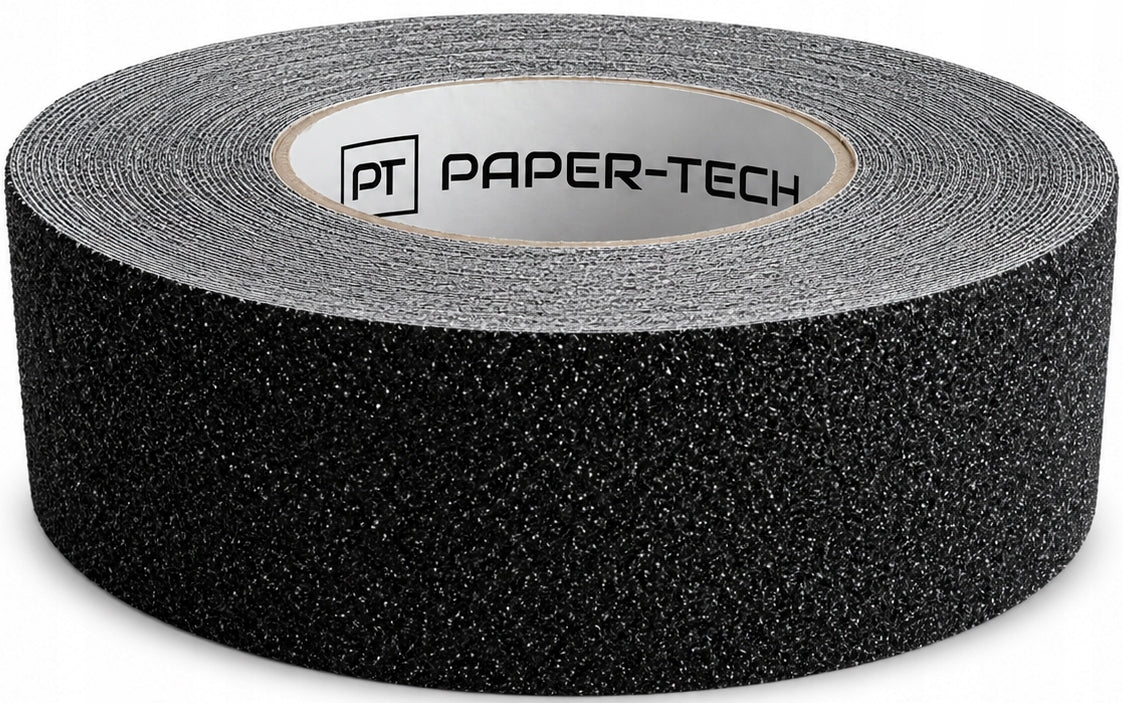 Premium ANTI-SLIP TAPE 50 mm × 18 m black OHS ramp staircase Poland