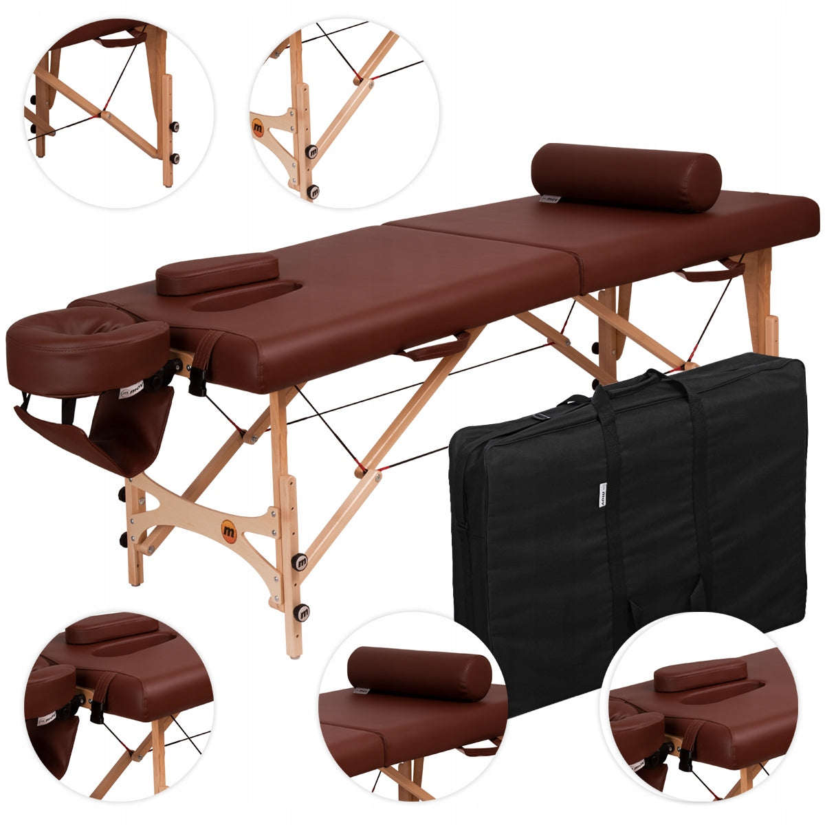 Premium FX Heavy Duty - PROFESSIONAL 2 SEC. TABLE MASSAGE BED MD CE PL
