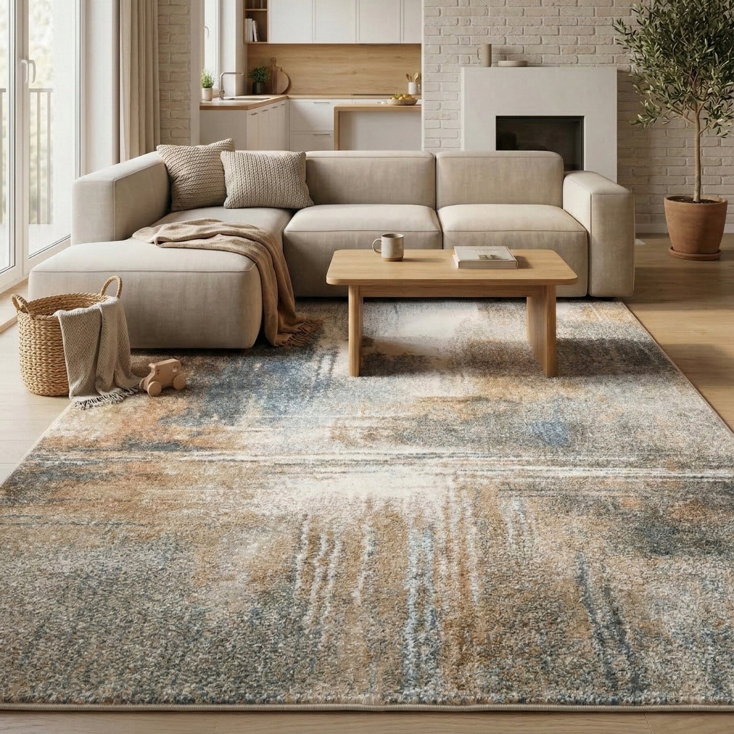 Premium Living Room Rug Large 200x300 Thick Modern Elegant 2x3m Brand e-floor