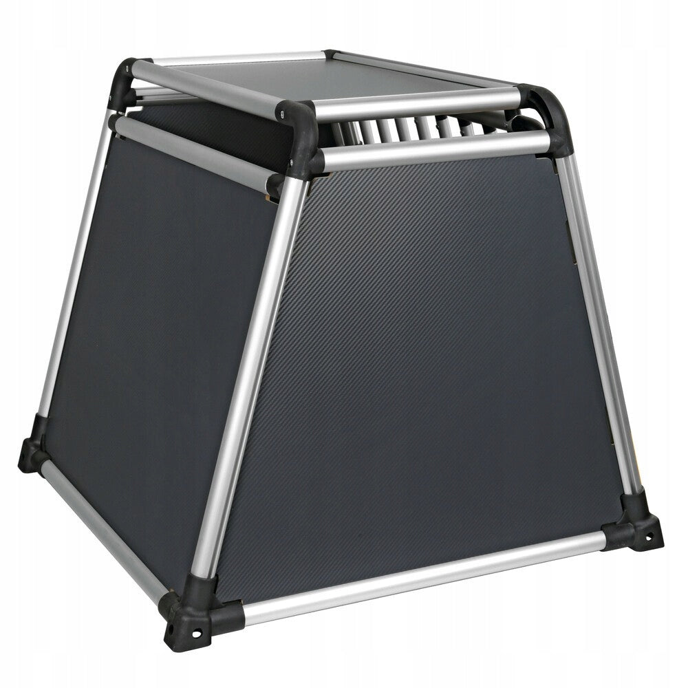 Premium Pet Transport Cage for Car 75 x 75 x H 66 cm Product height 66 cm
