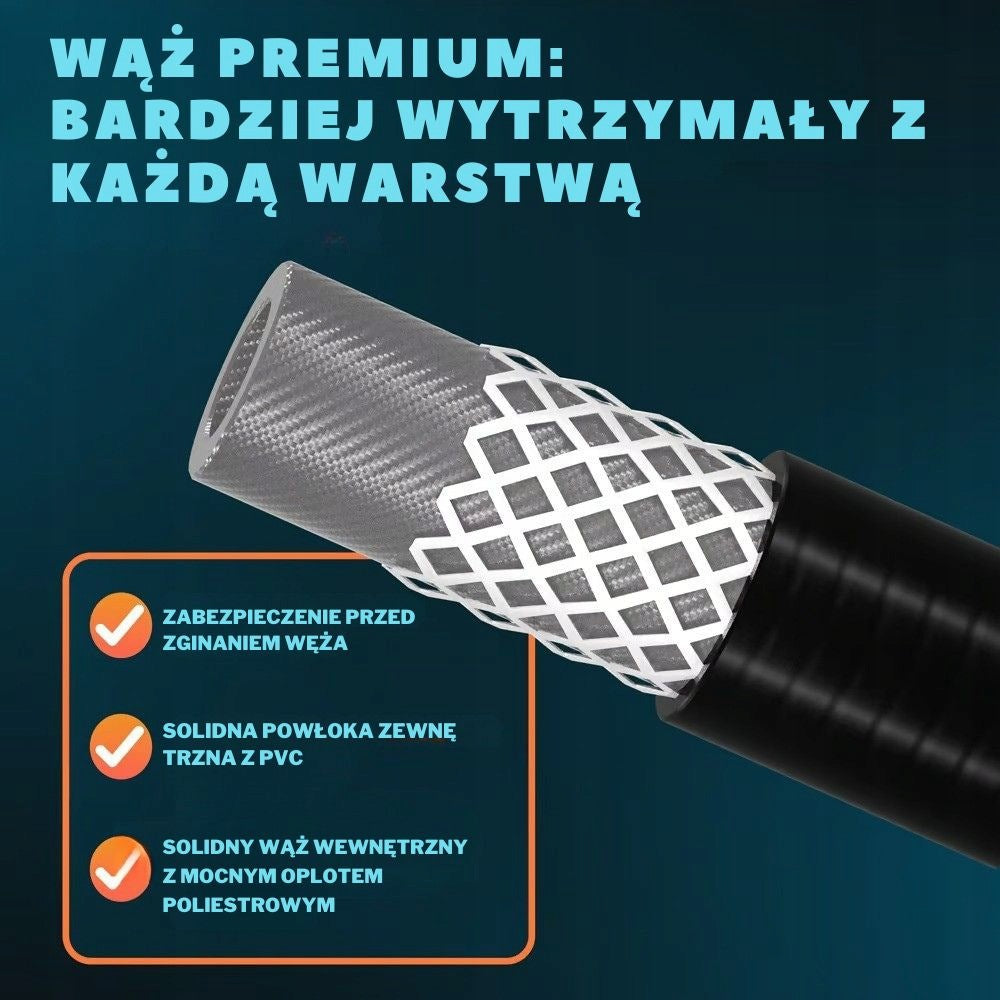 Premium Pipe Cleaning Kit, 30m, Black Packaging status original