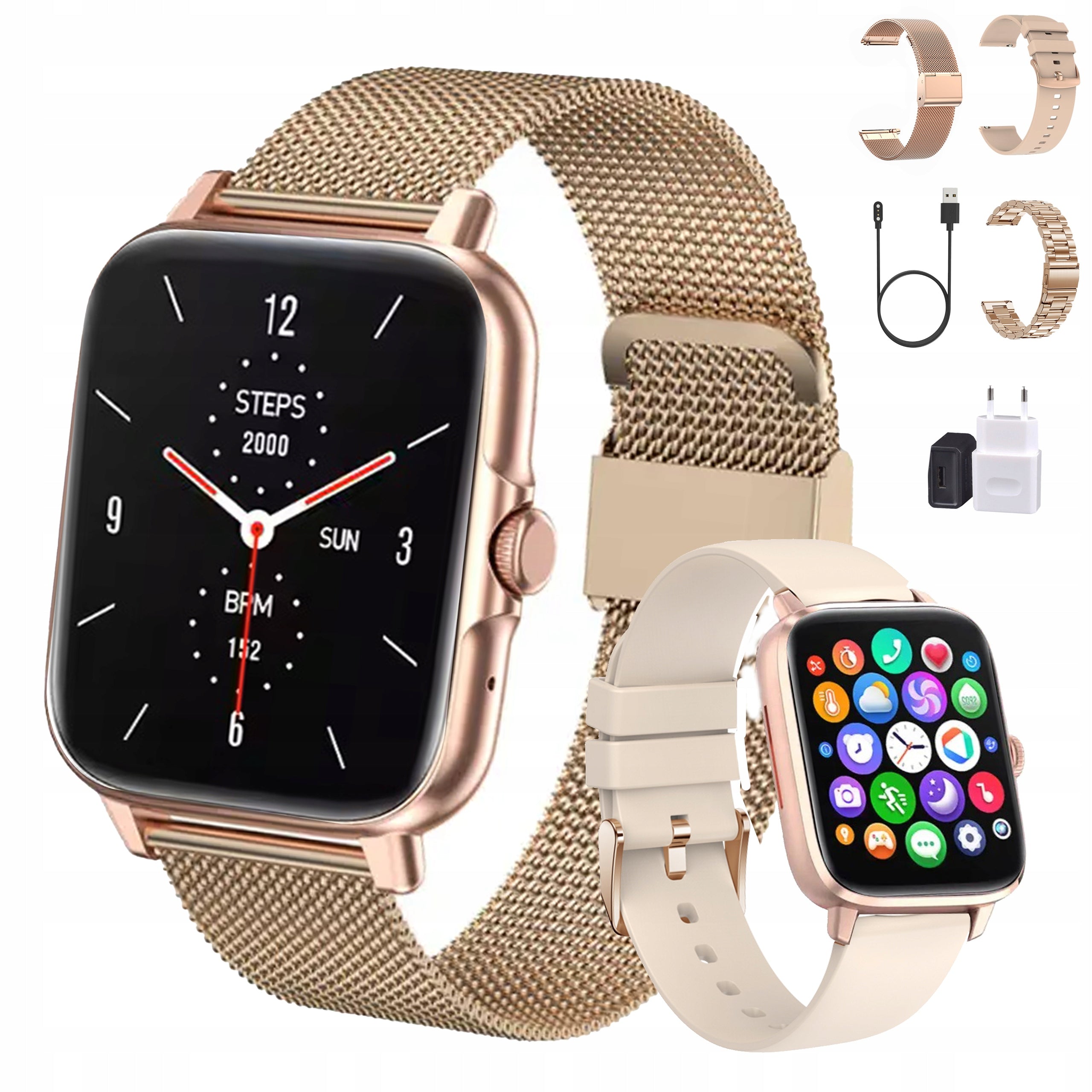 Premium Smartwatch - Perfect for Gift, 1.7'' HD, Talk and Health