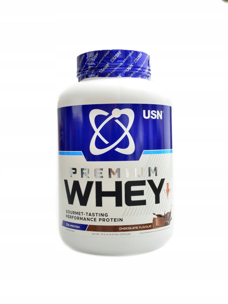 Premium Whey+ protein 2000 g USN jahoda Expiration date at least six months from the date of purchase