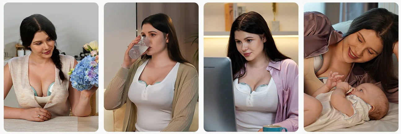 Premium portable breast pump Comfyer W2 Double with application EAN (GTIN) 5904209821631