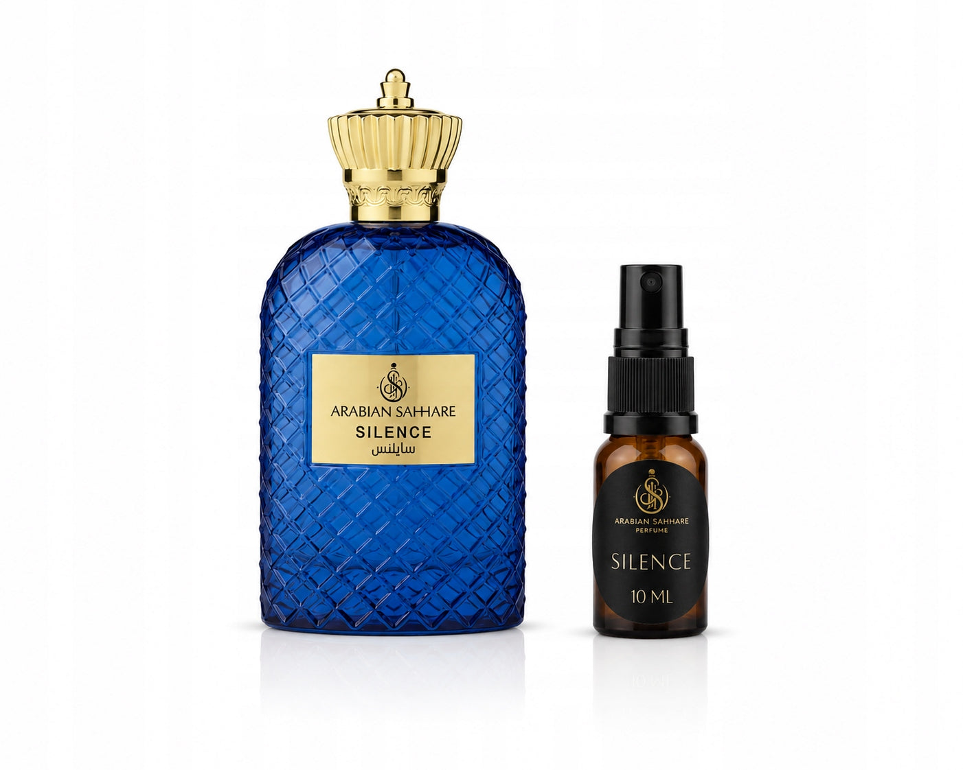 Premium unisex Arabic perfume 10 ml EDP - Arabian Sahhare SILENCE Packaging volume 10 ml