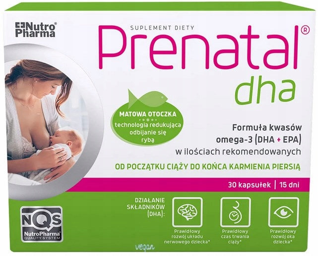 Prenatal DHA 30 capsules for pregnant women 31.08.2026