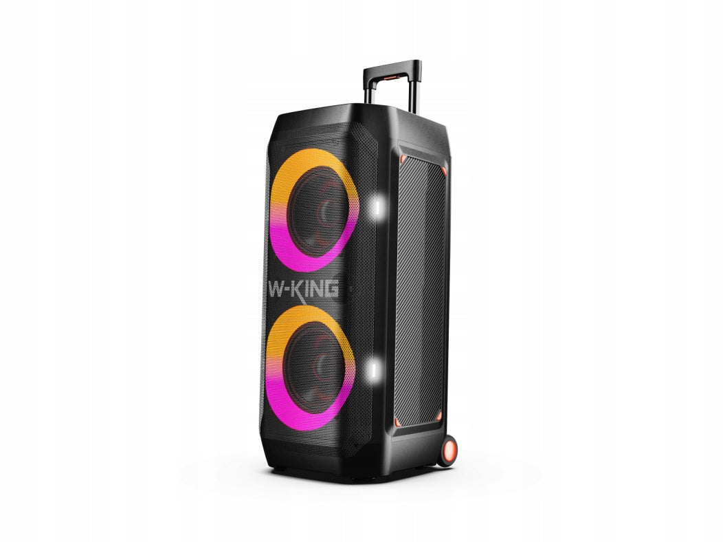 Přenosný reproduktor W-King T12-BLK černý 270 W