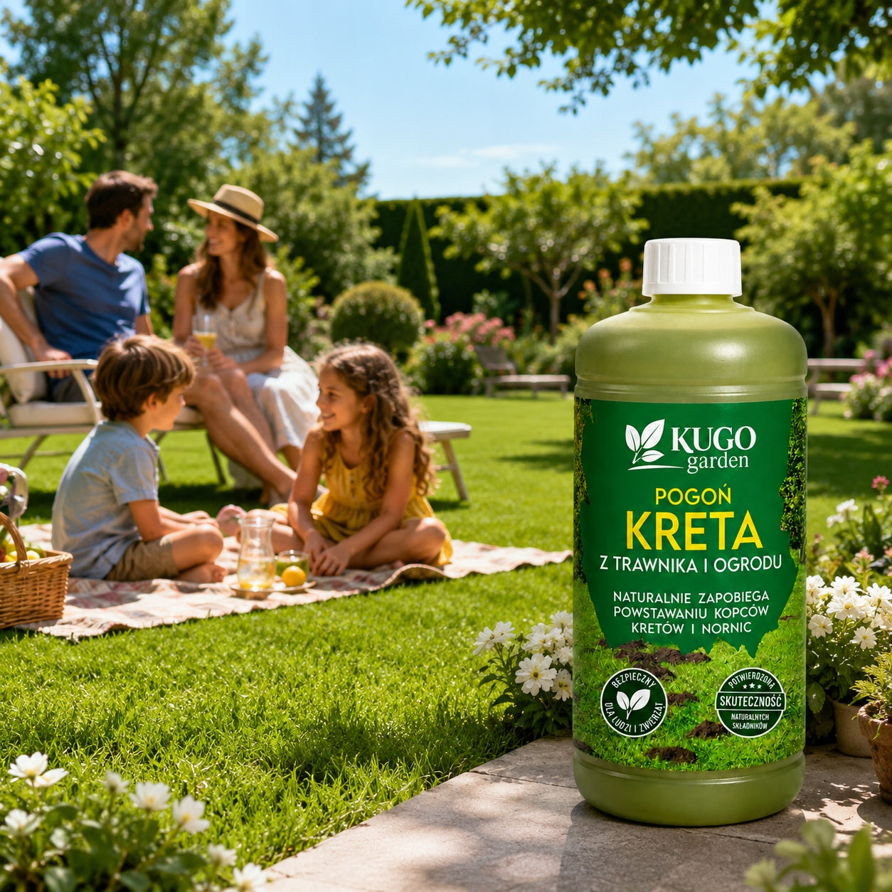 Preparation Deterrent For Crete Mole Rodents Barrier 1L EKO Use Against rodents moles mice