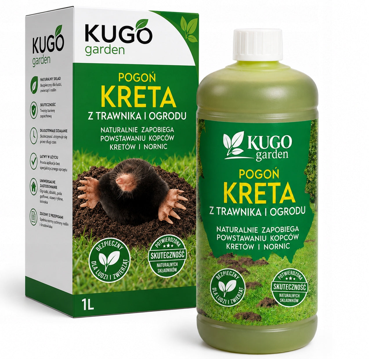 Preparation Deterrent For Crete Mole Rodents Barrier 1L EKO