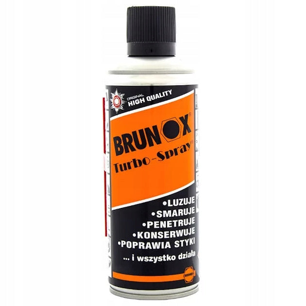 Preparation Spray for Cleaning Maintenance Brunox TURBO-SPRAY 400 ml Manufacturer code TURBO-SPRAY 400ml