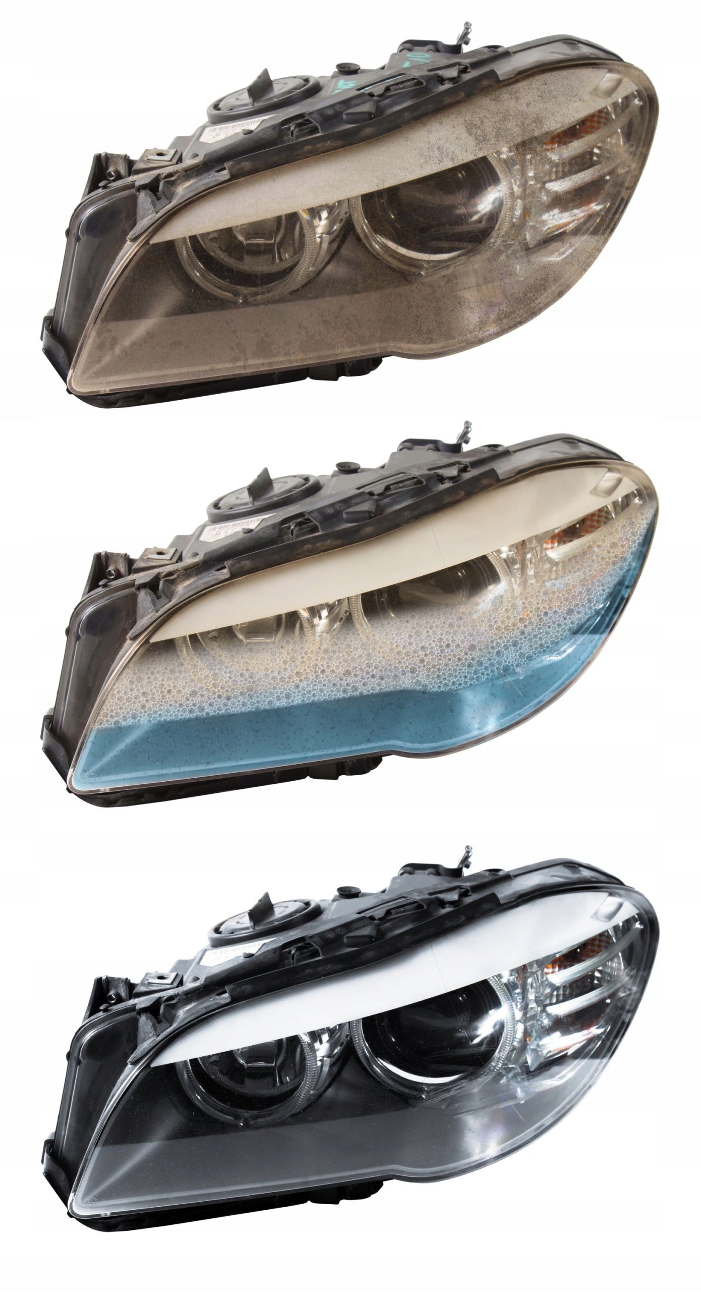 Preparation for cleaning the interior of headlight lamps Two-phase - set Packaging status original