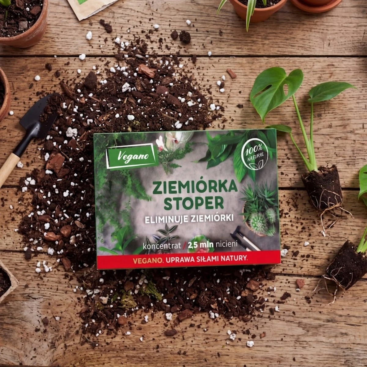 Preparation for earthworms Earthworm Stopper Vegano 2,5 MILLION natural nematodes Manufacturer Vegano